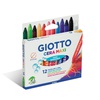 фотография Набор восковых утолщенных карандашей giotto cera maxi