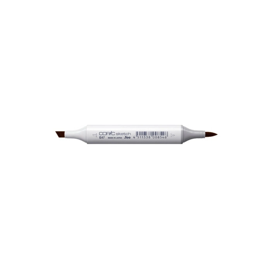 фотография Маркер спиртовой copic sketch, два пера, цвет e47