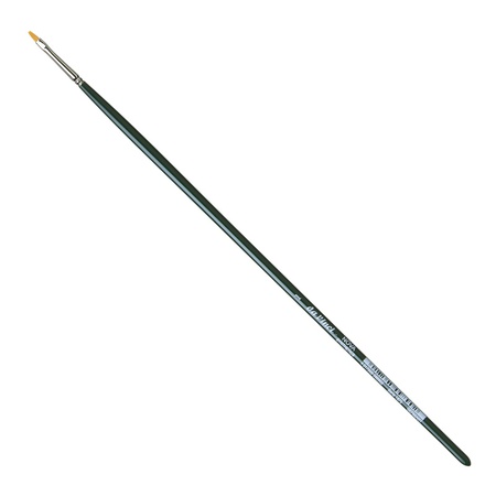 Кисть синтетика плоская длинная ручка Da Vinci Nova 1870 № 1