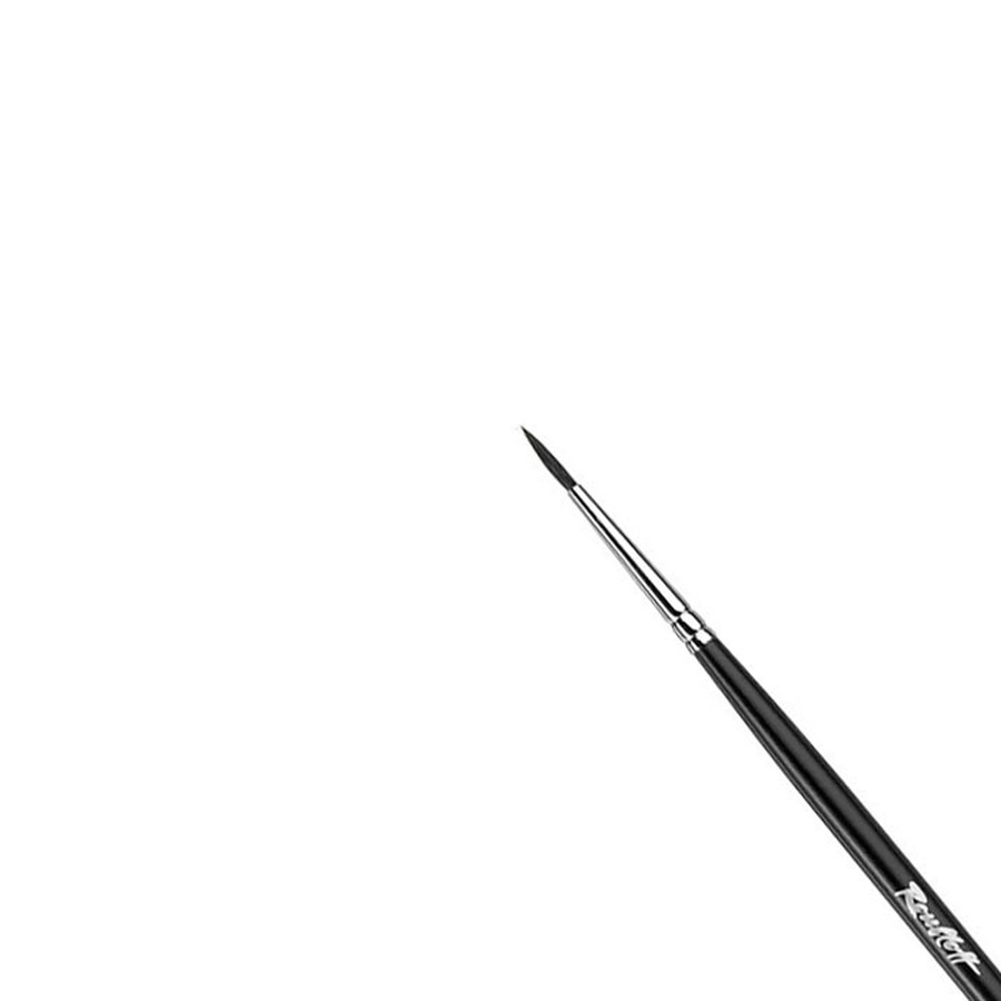 фотография Кисть белка roubloff № 3 круглая, длинная ручка, 1417