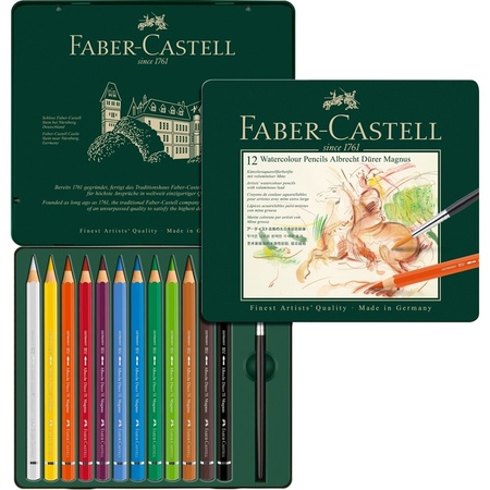 изображение Набор акварельных карандашей faber-castell albrecht durer magnus 12 цветов