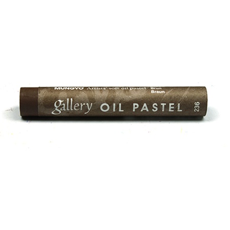 изображение Пастель масляная mungyo, профессиональная, цвет № 236 коричневый