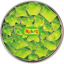 картинка Набор резцов для полимерной глины makins 22 шт (геометрические фигуры)