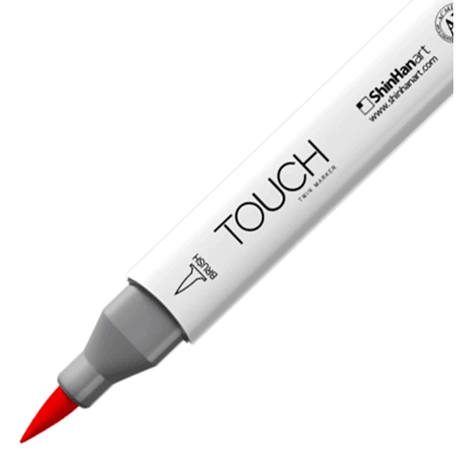 фотография Набор спиртовых маркеров touch brush shinhanart 6 базовых цветов