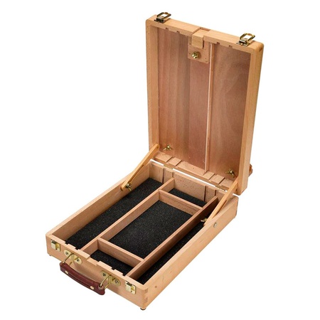 Этюдный настольный ящик Арт-Квартал предназначен для компактного хранения и удобной транспортировки художественных материалов и инструментов: красок,…