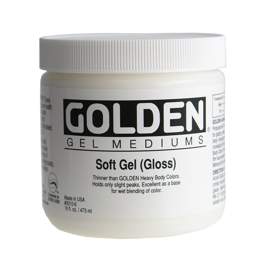 картинка Гель мягкий глянцевый golden soft gel gloss 473 мл