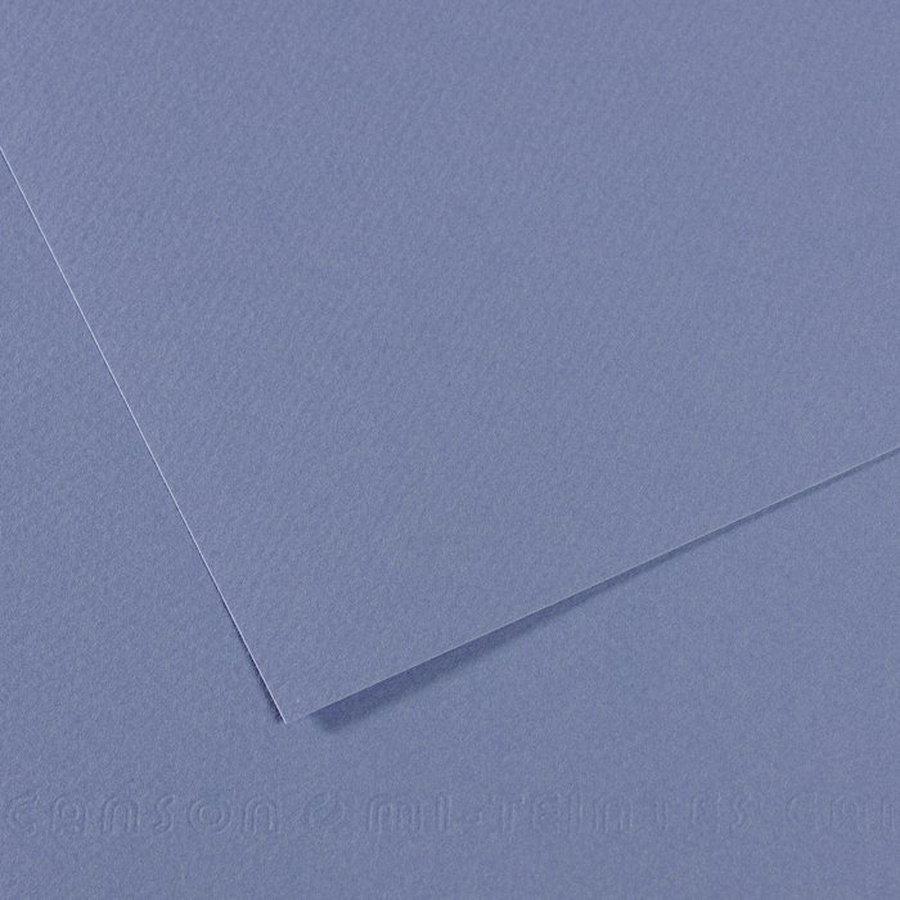 фото Бумага для пастели canson mi-teintes, 160 г/м2, лист а4, № 118 холодный голубой