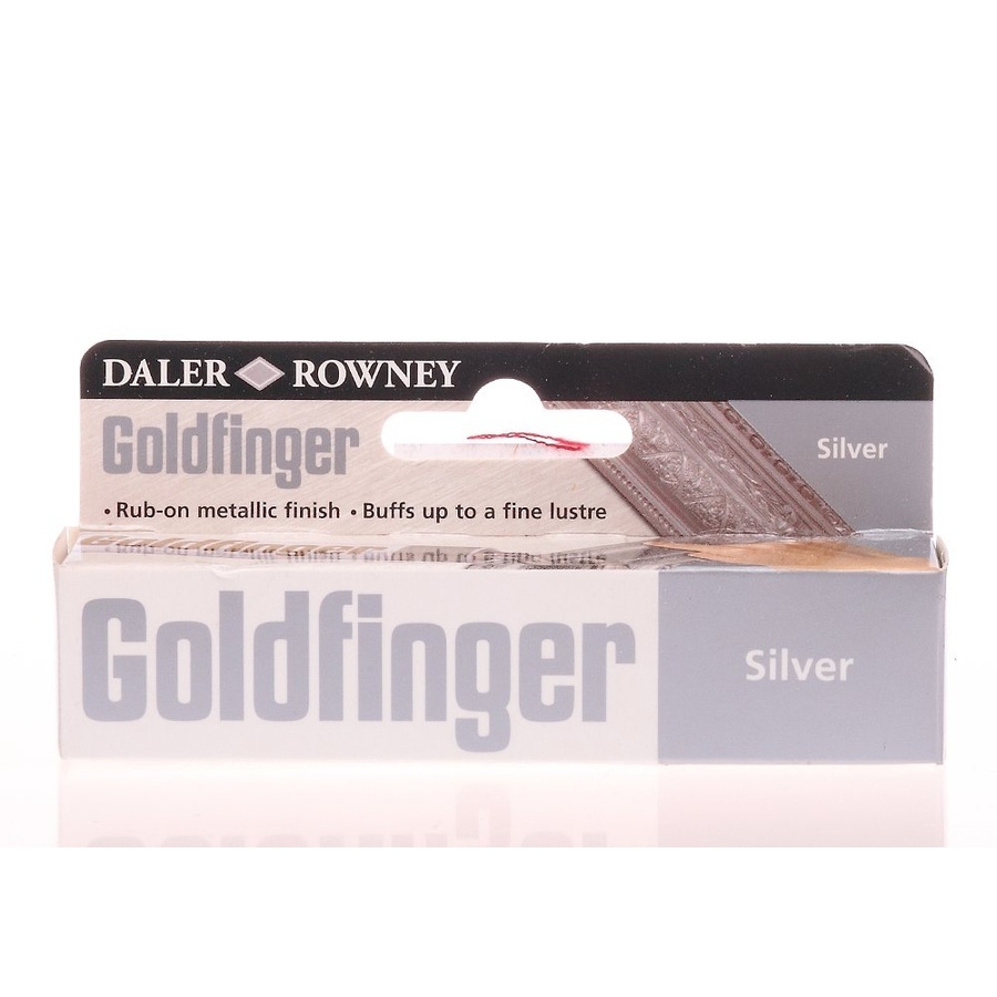 фотография Паста для золочения daler rowney goldfinger, 22 мл, серебро имитация