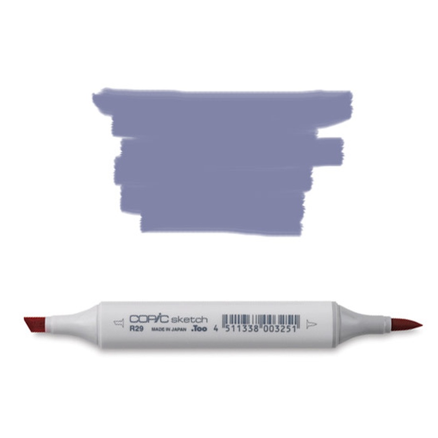 изображение Маркер спиртовой copic sketch, два пера, цвет bv25