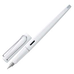 картинка Перьевая ручка lamy joy, белая 1,5 мм