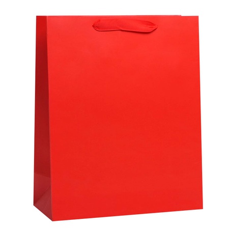 картинка Пакет ламинированный «красный», 31×40×14 см