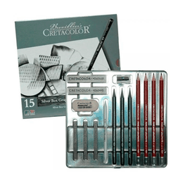 фото Набор cretacolor silver box_подарок
