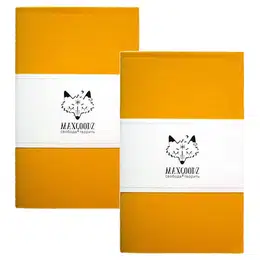 фотография Скетчбук для маркеров maxgoodz classic white, жёлтый, a5, 32 листа, 160 г/м2, на нитке