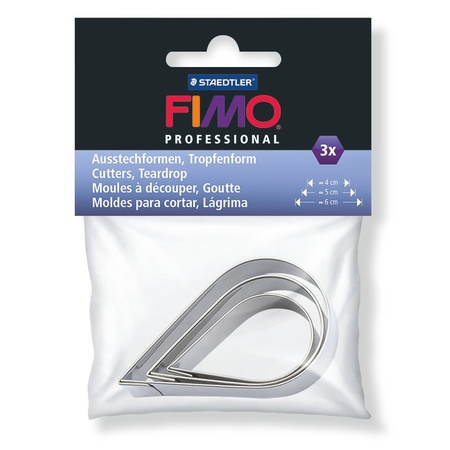 Набор каттеров от бренда Fimo предназначен для работы с полимерной глиной. С помощью каттеров можно не только вырезать форму, но и создавать узоры и …