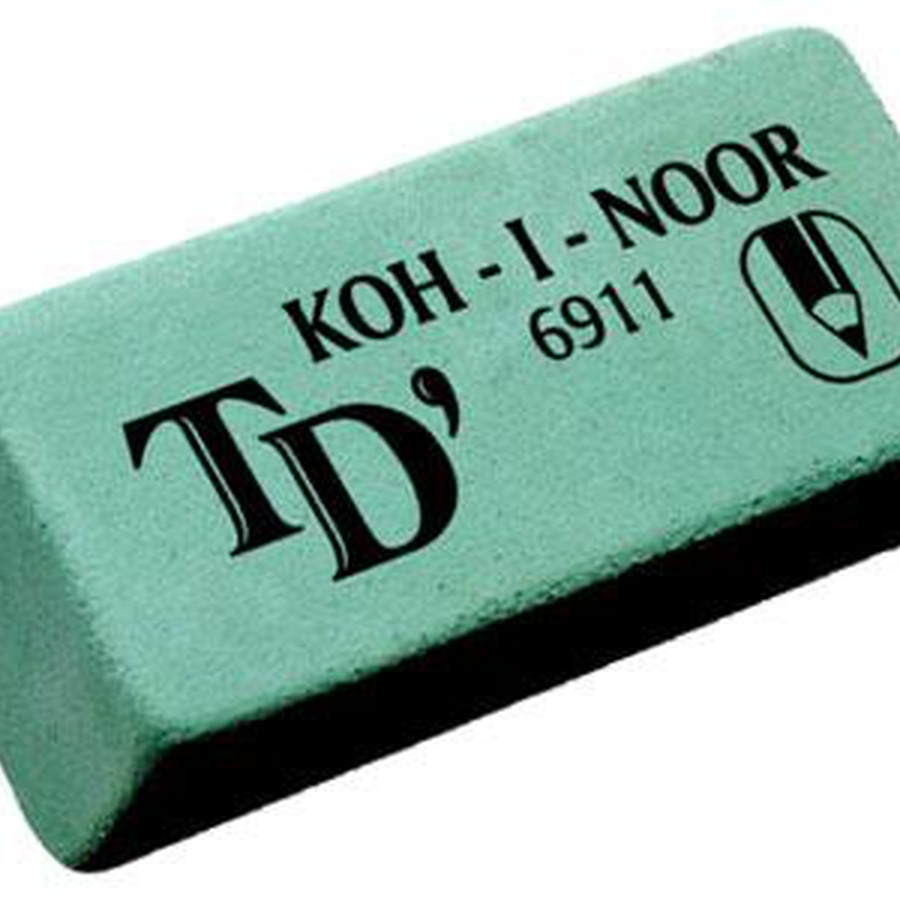 картинка Ластик для мягких чернографитных карандашей koh-i-noor