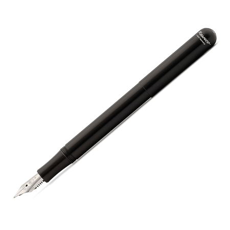 фотография Ручка перьевая kaweco liliput black ef 0.5мм черный корпус