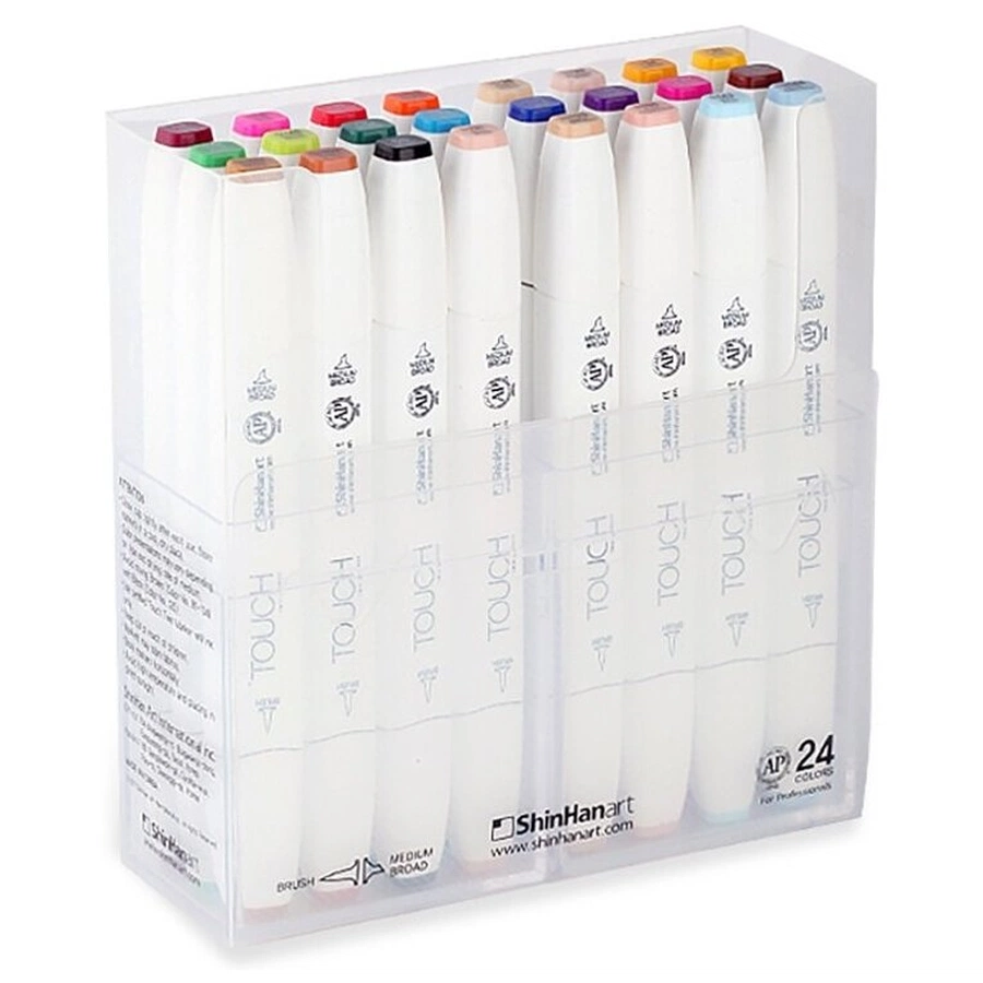 изображение Набор маркеров touch brush shinhanart 24 цвета
