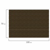 картинка Бумага упаковочная новогодняя "black&gold" 70х100 см, ассорти