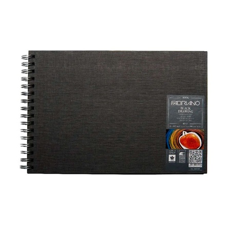 изображение Блокнот для зарисовок blackdrawingbook, 190г/м, черный