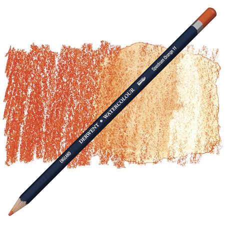 изображение Карандаш акварельный derwent watercolour оранжевый спектральный 11