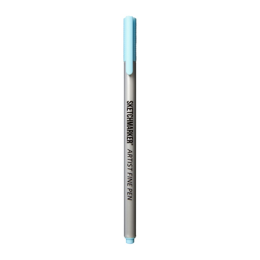 картинка Ручка капиллярная sketchmarker artist fine pen цв. голубой