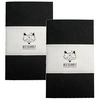 фотография Скетчбук для графики maxgoodz classic black, a5, 32 листа, 135 г/м2, чёрные листы, переплёт на нитке
