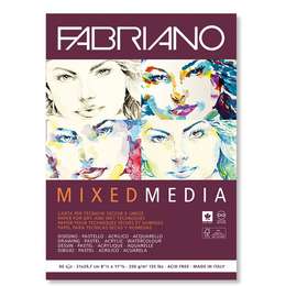 изображение Альбом fabriano mixed media 250г/м.кв 21x29,7см м/з 40л