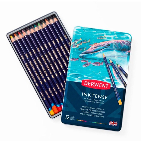 Наборы чернильных карандашей Derwent Inktense