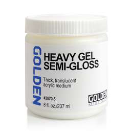 картинка Гель густой полуглянцевый golden heavy gel semi-gloss 237 мл
