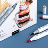 картинка Набор спиртовых маркеров малевичъ graf'art brush, еда 24 цвета