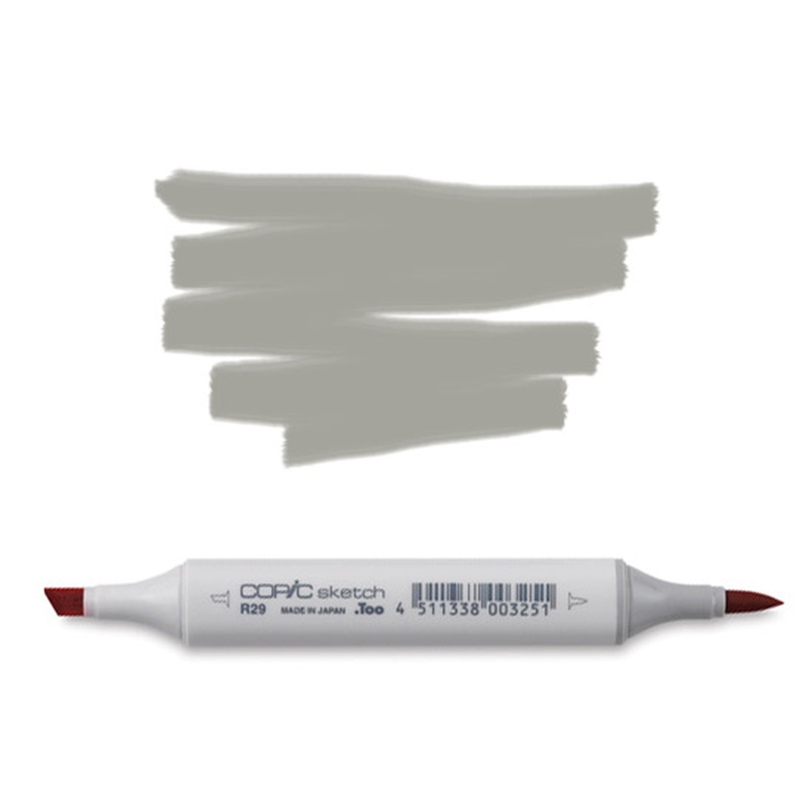 фотография Маркер спиртовой copic sketch, два пера, цвет w5
