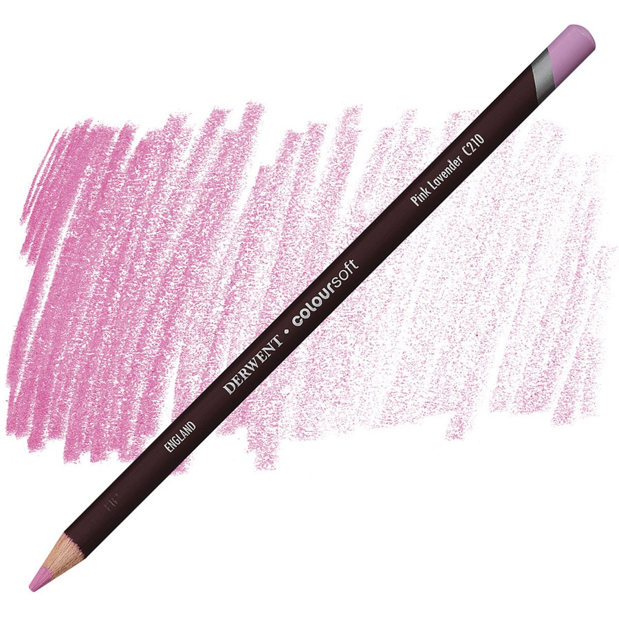 изображение Карандаш цветной derwent coloursoft c210 розовый лавандовый