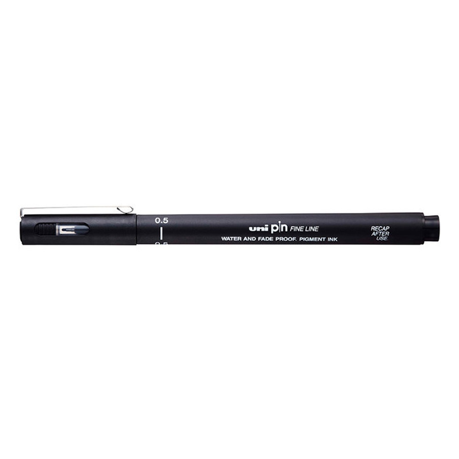 картинка Ручка-линер unipin чёрный 0,5 мм