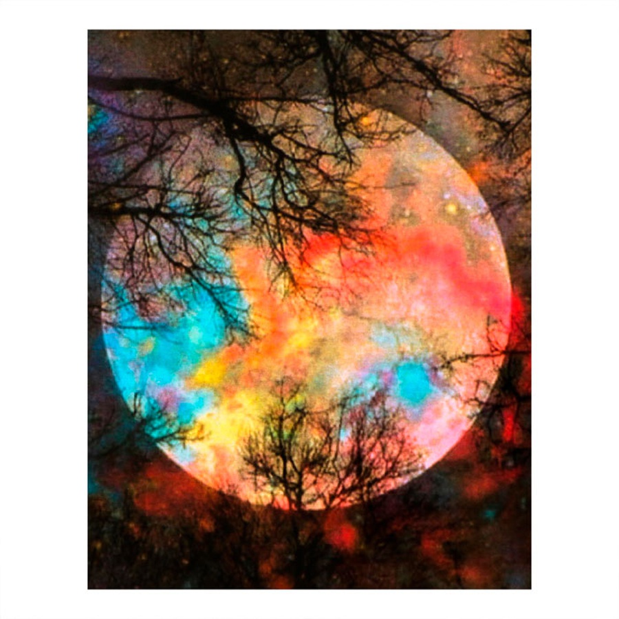 изображение Роспись по холсту «таинственная луна», 30×40 см