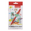 фотография Набор цветных утолщенных карандашей bruynzeel kids mega 12цв