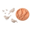 изображение Молд силикон для полимерной глины №145 "птички" 5,5х2,5 см микс