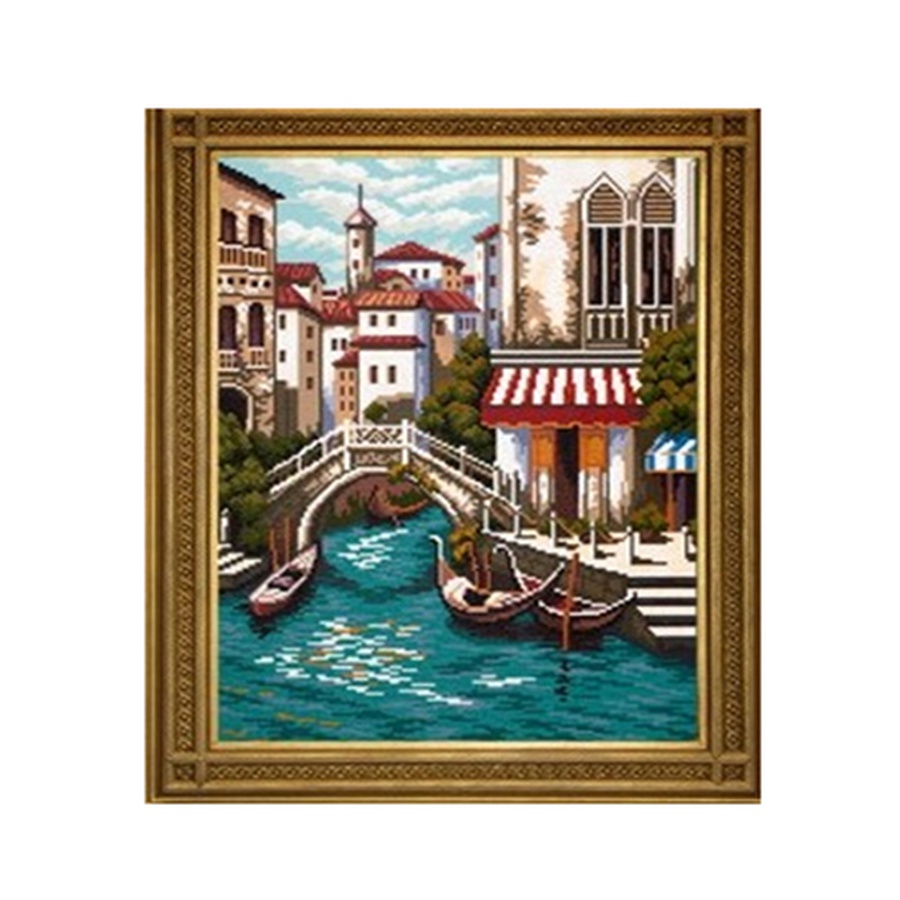картинка Набор для творчества венеция 2, мозаика по номерам, 45х55 см