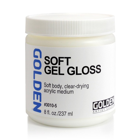 картинка Гель мягкий глянцевый golden soft gel gloss 237 мл