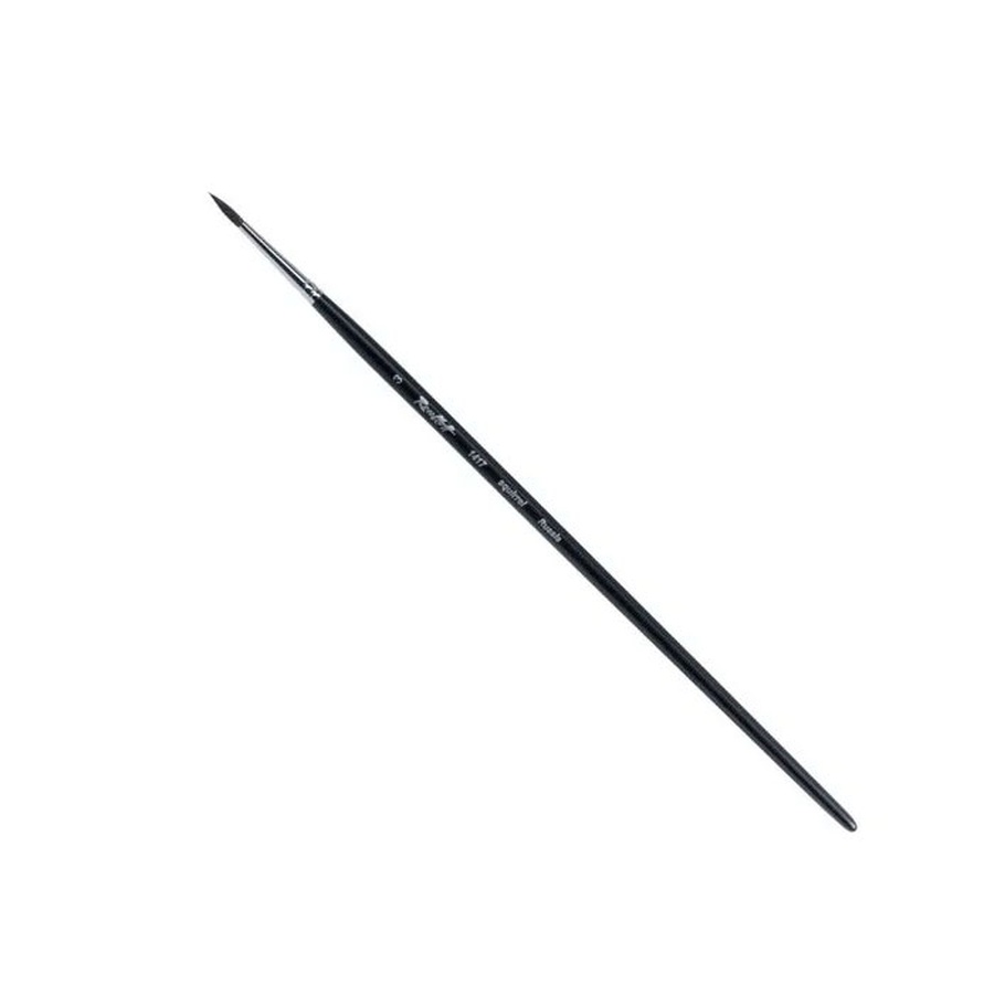 фотография Кисть белка roubloff № 3 круглая, длинная ручка, 1417