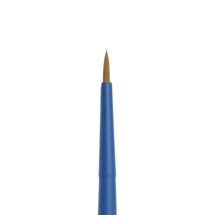 фотография Кисть roubloff aqua синтетика №3, круглая, короткая ручка, покрытие обоймы soft-touch
