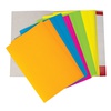 фотография Картон цветной а4 мелованный флуоресцентный, 10 листов 5 цветов, brauberg, 200х290 мм