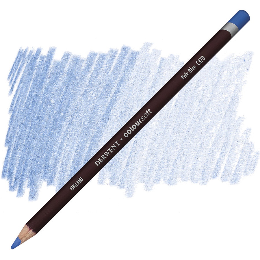 фото Карандаш цветной derwent coloursoft c370 синий палевый
