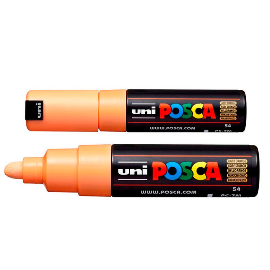 фото Маркер posca, лососевый, 4.5 - 5.5 мм, пулевидный наконечник
