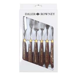 изображение Набор мастихинов daler rowney 6 шт