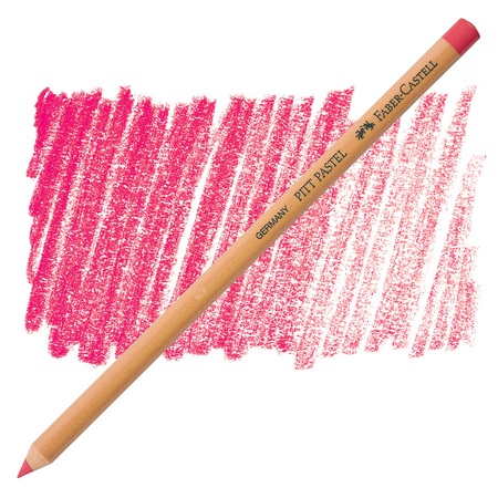 картинка Карандаш пастельный faber-castell pitt pastel 124 бледно-розовый кармин