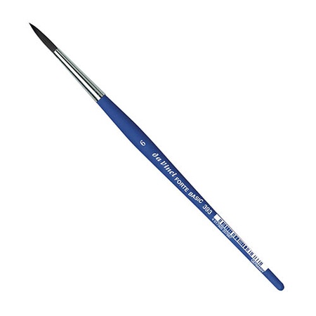 Кисть синтетика круглая Da Vinci 393 Forte Basic короткая ручка № 6