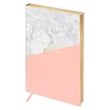 фото Записная книжка а5 80л. лайт, кожзам, greenwich line "vision. marble", тон. блок, золот. срез