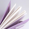 фотография Скетчбук малевичъ для акварели, 100% хлопок, лиловый, спираль, 300 г/м, 15х20 см, 20л