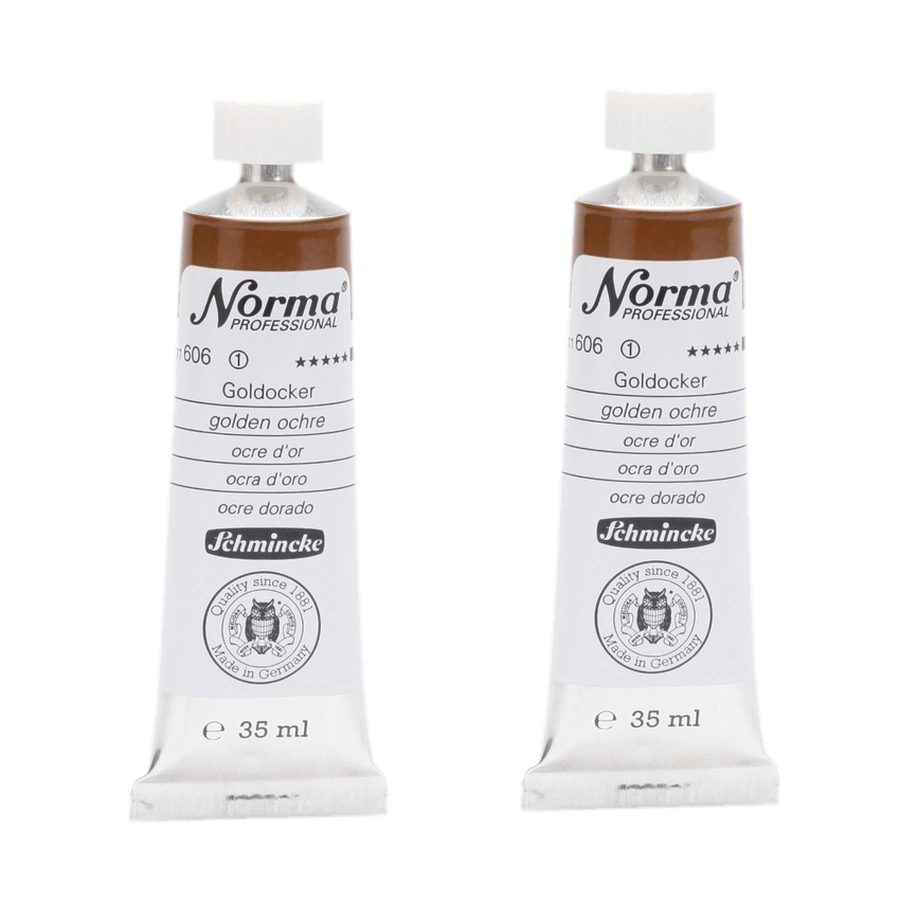 изображение Краска масляная schmincke norma professional № 606 охра золотая, туба 35 мл