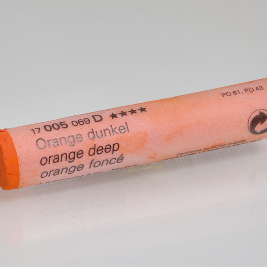 фото Пастель сухая schmincke экстрамягкая № 005 d оранжевый тёмный